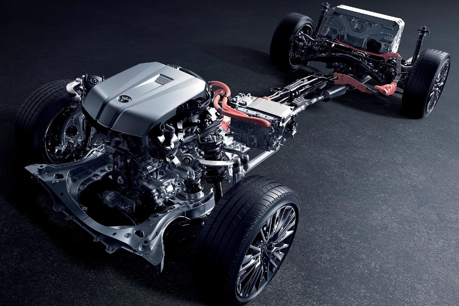 3.5L V6 ENGINE 8GR-FXS × MULTI STAGE HYBRID SYSTEM イメージ