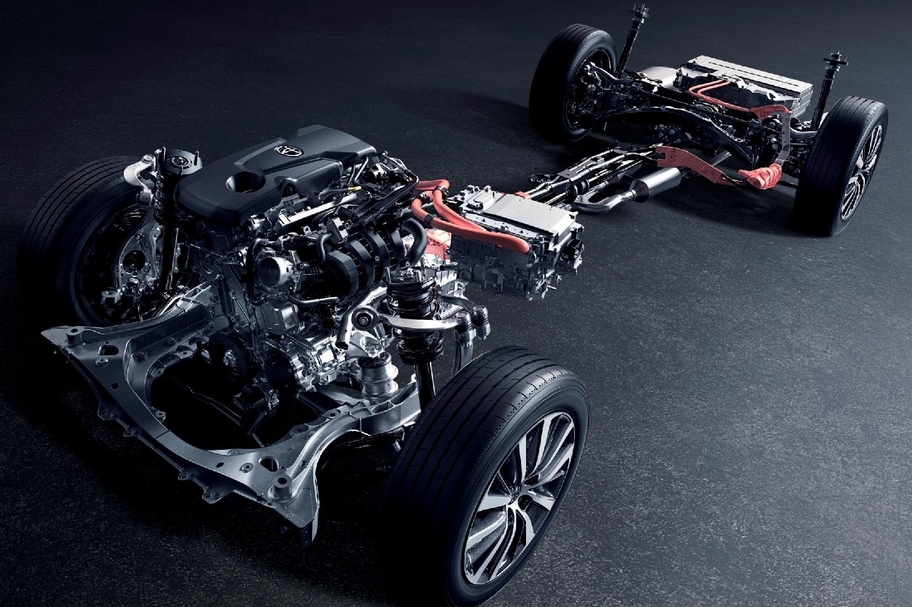 2.5L DYNAMIC FORCE ENGINE A25A-FXS × HYBRID SYSTEM イメージ