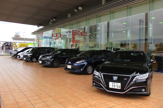 試乗車コーナー