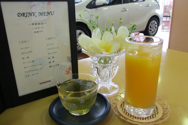 ドリンクメニュー