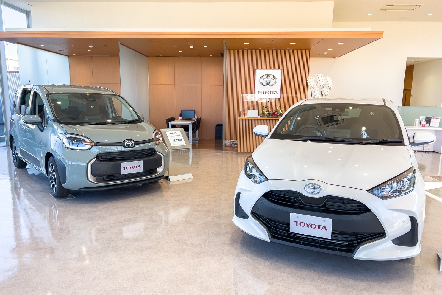 屋内展示場②_群馬トヨタ高崎インター島野店202302