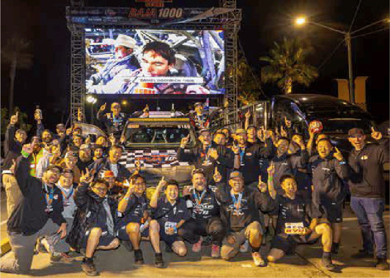 「BAJA1000」でクラス優勝（2024）